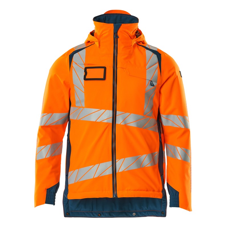 Kurtka zimowa MASCOT ACCELERATE SAFE CLIMASCOT - two-toned hi-vis orange/dark petroleum rozm.4XL