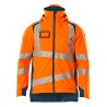 Kurtka zimowa MASCOT ACCELERATE SAFE CLIMASCOT - two-toned hi-vis orange/dark petroleum rozm.4XL