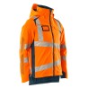 Kurtka zimowa MASCOT ACCELERATE SAFE CLIMASCOT - two-toned hi-vis orange/dark petroleum rozm.4XL