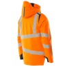 Kurtka zimowa MASCOT ACCELERATE SAFE CLIMASCOT - two-toned hi-vis orange/dark petroleum rozm.4XL
