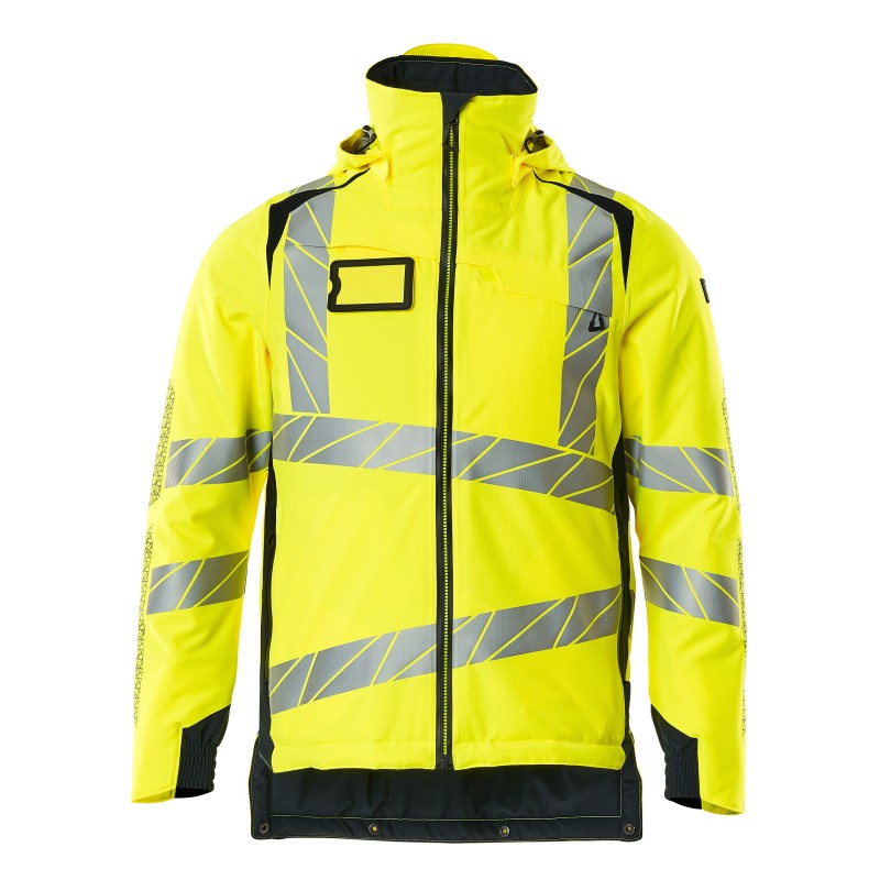 Kurtka zimowa MASCOT ACCELERATE SAFE CLIMASCOT - two-toned hi-vis yellow/dark navy rozm.5XL