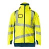 Kurtka zimowa MASCOT ACCELERATE SAFE CLIMASCOT - two-toned hi-vis yellow/dark petroleum rozm.4XL