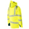 Kurtka zimowa MASCOT ACCELERATE SAFE CLIMASCOT - two-toned hi-vis yellow/dark petroleum rozm.4XL