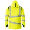 Kurtka zimowa MASCOT ACCELERATE SAFE CLIMASCOT - two-toned hi-vis yellow/dark petroleum rozm.4XL