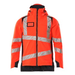 Kurtka zimowa MASCOT ACCELERATE SAFE CLIMASCOT - two-toned hi-vis red/dark navy rozm.5XL