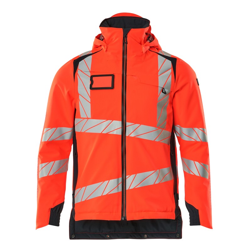 Kurtka zimowa MASCOT ACCELERATE SAFE CLIMASCOT - two-toned hi-vis red/dark navy rozm.5XL
