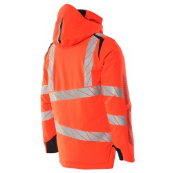Kurtka zimowa MASCOT ACCELERATE SAFE CLIMASCOT - two-toned hi-vis red/dark navy rozm.5XL