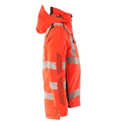 Kurtka zimowa MASCOT ACCELERATE SAFE CLIMASCOT - two-toned hi-vis red/dark anthracite rozm.M