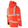 Kurtka zimowa MASCOT ACCELERATE SAFE CLIMASCOT - two-toned hi-vis red/dark anthracite rozm.M