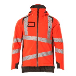 Kurtka zimowa MASCOT ACCELERATE SAFE CLIMASCOT - two-toned hi-vis red/dark anthracite rozm.XL