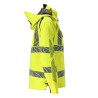 Kurtka zimowa MASCOT ACCELERATE SAFE CLIMASCOT Ladies fit - two-toned hi-vis yellow/dark navy rozm. 2XL
