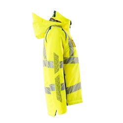 Kurtka zimowa MASCOT ACCELERATE SAFE CLIMASCOT Ladies fit - two-toned hi-vis yellow/dark petroleum rozm. L