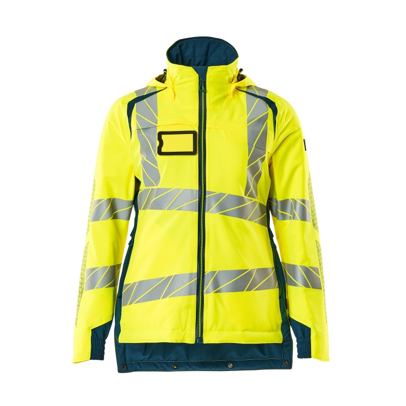 Kurtka zimowa MASCOT ACCELERATE SAFE CLIMASCOT Ladies fit - two-toned hi-vis yellow/dark petroleum rozm. 2XL