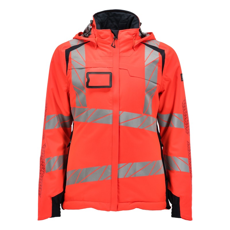 Kurtka zimowa MASCOT ACCELERATE SAFE CLIMASCOT Ladies fit - two-toned hi-vis red/dark navy rozm. 4XL