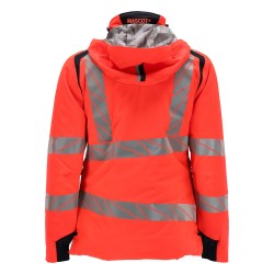 Kurtka zimowa MASCOT ACCELERATE SAFE CLIMASCOT Ladies fit - two-toned hi-vis red/dark navy rozm. 4XL