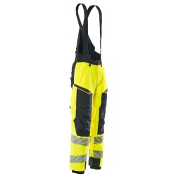 Spodnie zimowe MASCOT ACCELERATE SAFE CLIMASCOT - two-toned hi-vis yellow/dark navy rozm. XL