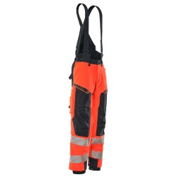 Spodnie zimowe MASCOT ACCELERATE SAFE CLIMASCOT - two-toned hi-vis red/dark navy rozm. 3XL
