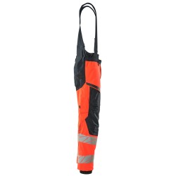 Spodnie zimowe MASCOT ACCELERATE SAFE CLIMASCOT - two-toned hi-vis red/dark navy rozm. 3XL