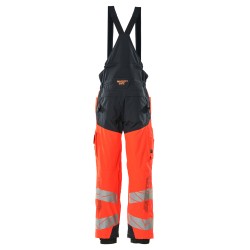 Spodnie zimowe MASCOT ACCELERATE SAFE CLIMASCOT - two-toned hi-vis red/dark navy rozm. 3XL