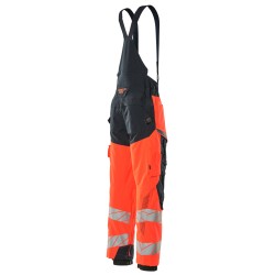 Spodnie zimowe MASCOT ACCELERATE SAFE CLIMASCOT - two-toned hi-vis red/dark navy rozm. 5XL