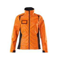 Kurtka softshell MASCOT ACCELERATE SAFE Ladies fit - hi-vis orange/dark navy rozm. 5XL