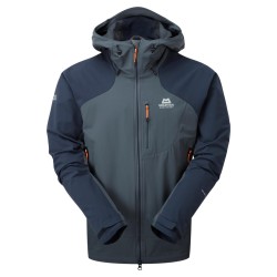 Kurtka męska ME FRONTIER HOODED OMBRE BLUE/COSMOS XL