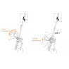 Przyrząd asekuracyjny PETZL GRIGRI+ VIOLET