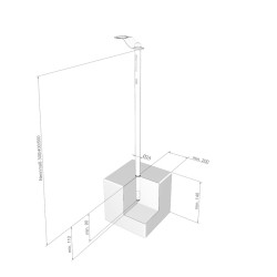 Punkt kotwiczący Skylotec MONOPIN TYP 37 - 500 mm