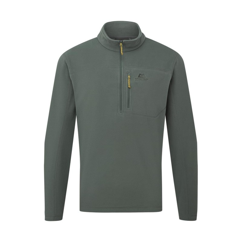 Bluza męska ME MICRO ZIP-T SLATE GREEN L