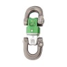 Krętlik DMM NEXUS D TO D TITANIUM/GREEN