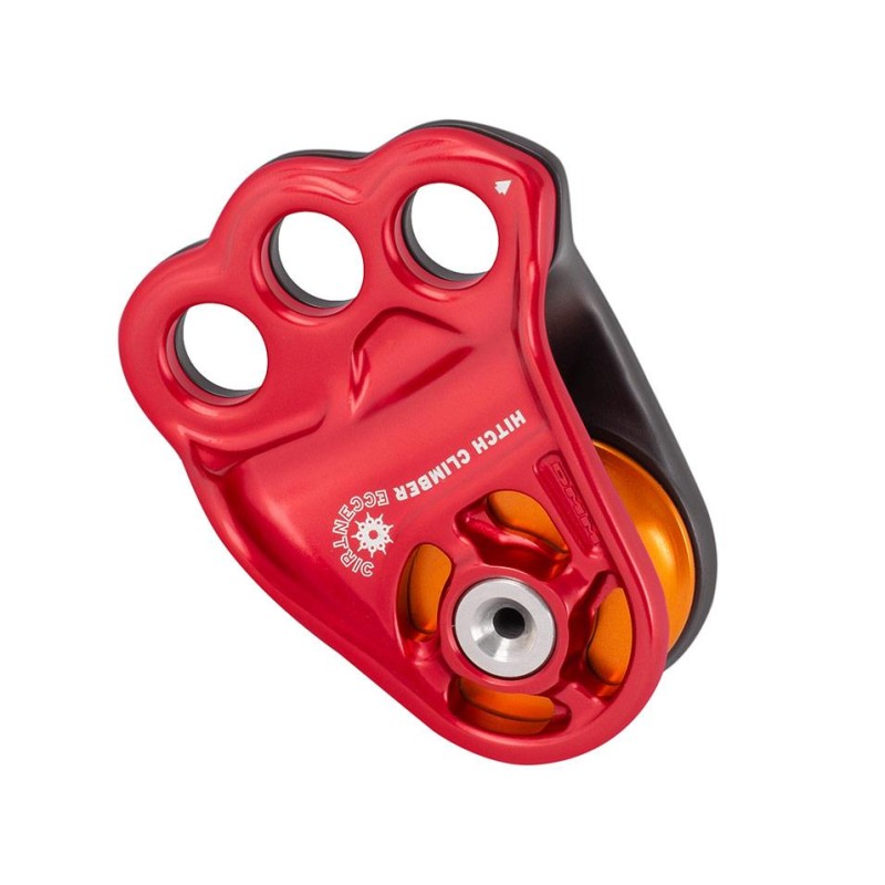 Bloczek DMM HITCH CLIMBER ECCENTRIC RED