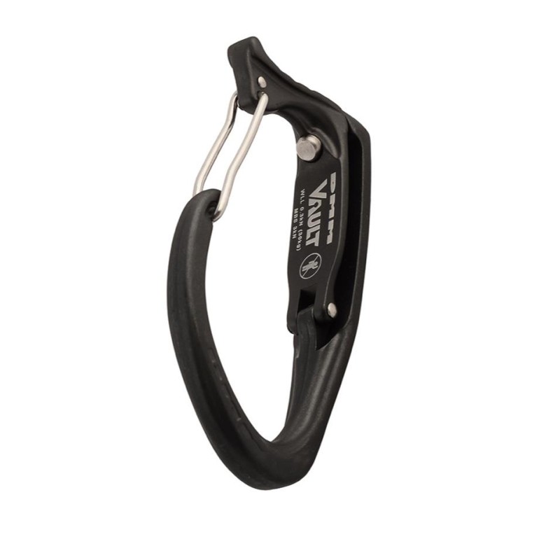 Karabinek DMM VAULT WIRE MATT GREY