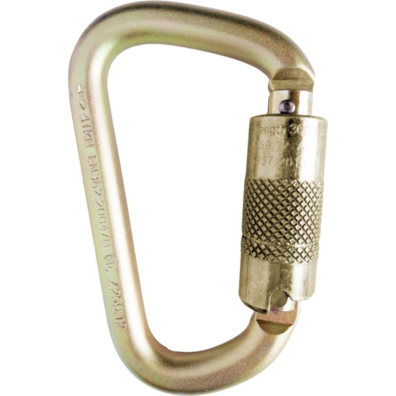 Karabinek Skylotec STEEL D TRI