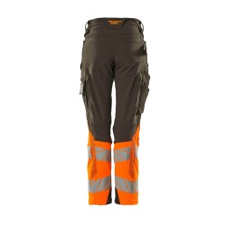 Spodnie MASCOT ACCELERATE SAFE Ladies fit DIAMOND - ULTIMATE STRETCH dark anthracite/hi-vis orange ROZMIARY