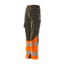 Spodnie MASCOT ACCELERATE SAFE Ladies fit DIAMOND - ULTIMATE STRETCH dark anthracite/hi-vis orange ROZMIARY