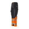 Spodnie MASCOT ACCELERATE SAFE Ladies fit DIAMOND - ULTIMATE STRETCH dark navy/hi-vis orange ROZMIARY