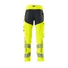 Spodnie MASCOT ACCELERATE SAFE ULTIMATE STRETCH - water-repellent - two-toned hi-vis yellow/dark navy ROZMIARY