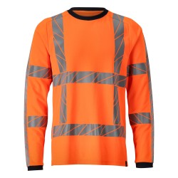 T-Shirt MASCOT ACCELERATE SAFE long-sleeved hi-vis orange ROZMIARY