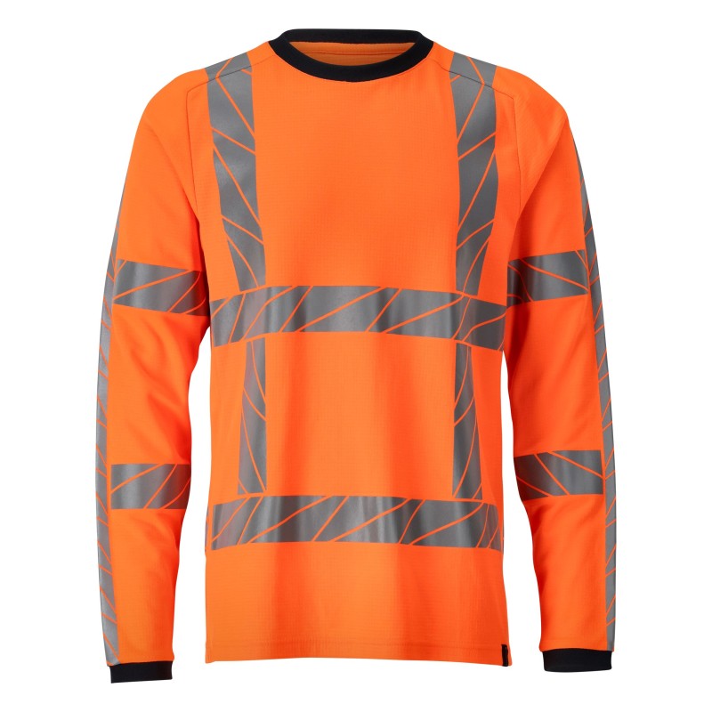 T-Shirt MASCOT ACCELERATE SAFE long-sleeved hi-vis orange ROZMIARY