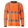 T-Shirt MASCOT ACCELERATE SAFE long-sleeved hi-vis orange ROZMIARY