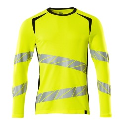 T-shirt MASCOT long-sleeved - hi-vis yellow/black rozm. XL