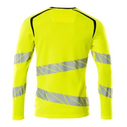 T-shirt MASCOT long-sleeved - hi-vis yellow/black rozm. XL