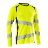 T-shirt MASCOT long-sleeved - hi-vis yellow/black ROZMIARY