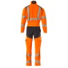 Kombinezon MASCOT ACCELERATE SAFE Stretch Zones - two-toned - ProWash hi-vis orange/dark navy