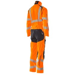 Kombinezon MASCOT ACCELERATE SAFE Stretch Zones - two-toned - ProWash hi-vis orange/dark navy