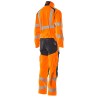 Kombinezon MASCOT ACCELERATE SAFE Stretch Zones - two-toned - ProWash hi-vis orange/dark navy