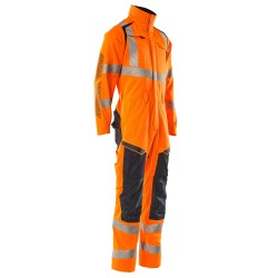 Kombinezon MASCOT ACCELERATE SAFE Stretch Zones - two-toned - ProWash hi-vis orange/dark navy