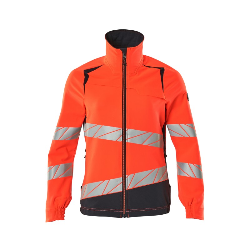 Kurtka damska MASCOT ACCELERATE SAFE ULTIMATE STRETCH - hi-vis red/dark navy