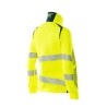 Kurtka damska MASCOT ACCELERATE SAFE ULTIMATE STRETCH - hi-vis yellow/dark petroleum