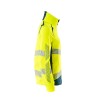 Kurtka damska MASCOT ACCELERATE SAFE ULTIMATE STRETCH - hi-vis yellow/dark petroleum